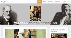 Desktop Screenshot of cliopsicanalise.org